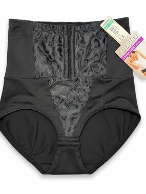 Cupid Black High-Waist Sculpting Shapewear tummy control size small NWT